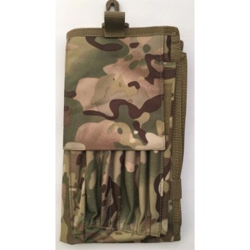 Porte-carte camouflé avec rangements 60 x 40cm BCB