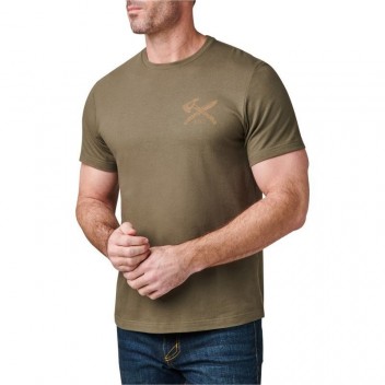 T-shirt CHOOSE WISELY TEE - RANGER GREEN