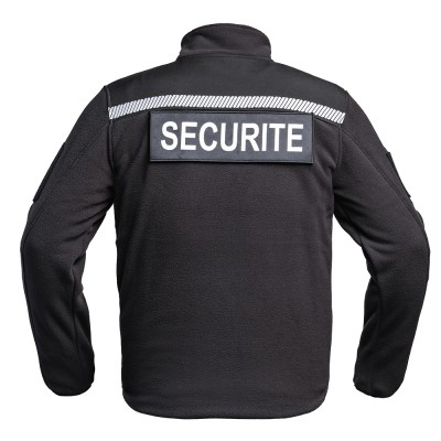 Veste Polaire SÉCU-ONE HV-TAPE Sécurité noir A10