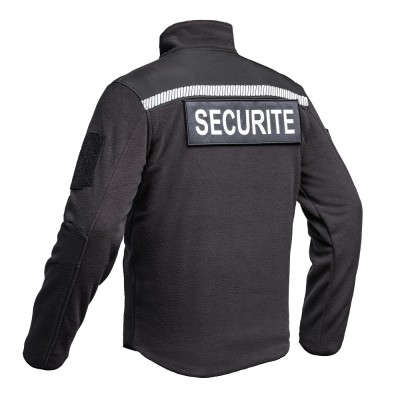 Veste Polaire SÉCU-ONE HV-TAPE Sécurité noir A10