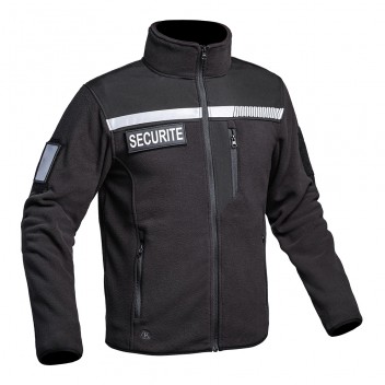 Veste Polaire SÉCU-ONE HV-TAPE Sécurité noir A10