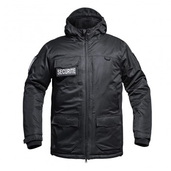 Parka Hardshell SÉCU-ONE WF 150 flap Sécurité noir A10