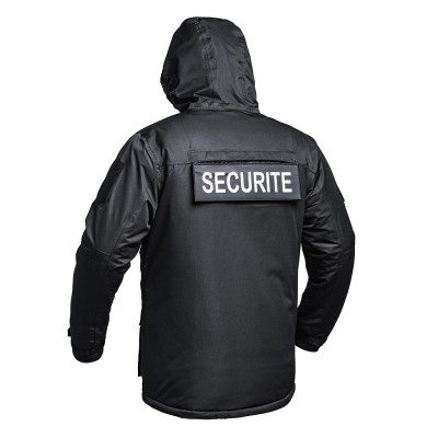 Parka Hardshell SÉCU-ONE WF 150 flap Sécurité noir A10