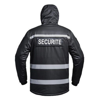 Parka Hardshell SÉCU-ONE WF 150 HV-TAPE Sécurité noir A10