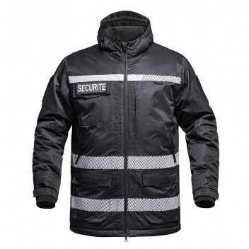 Parka Hardshell SÉCU-ONE WF 150 HV-TAPE Sécurité noir A10