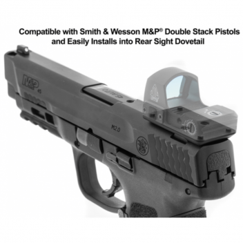 Support RDM Super Slim vue arrière S&W M&P UTG*