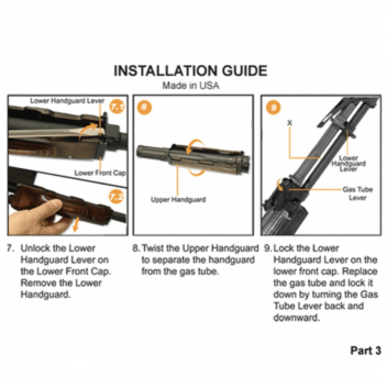 Garde-main à quatre rails UTG PRO Yugo M70 AK