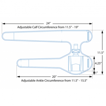 Holster Discret de cheville universel UTG*