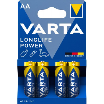 Pile LONGLIFE Power 4x LR06 AA Varta