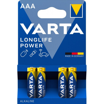 Pile LONGLIFE Power 4x LR03 AAA Varta