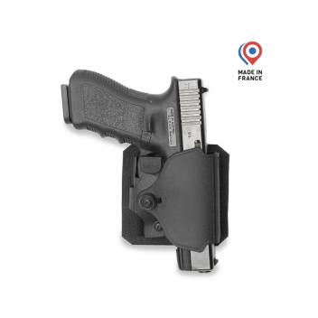 Holster Pad universel STG Accroche Velcro Noir - GK Pro