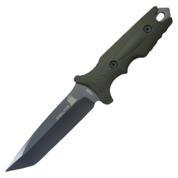 Couteau Tactique DELTA G10 Lame fix 12,5cm Olive