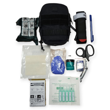 Kit Med IFAK Urban Hémorragie Noir C4 Medical