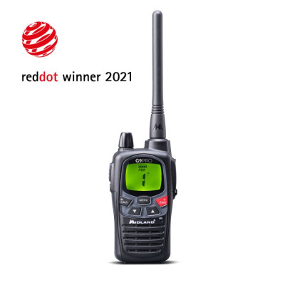 Talkie-walkie G9 Pro 12Km IPX4 Noir Midland