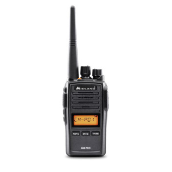 Talkie-walkie G18 Pro 12Km IP67 Noir Midland