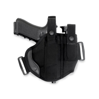 Holster Étui universel & ambidextre avec porte-chargeur Ceinture Noir - GK Pro