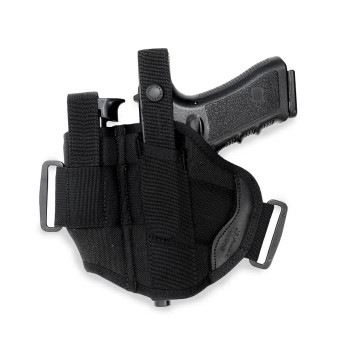 Holster Étui universel & ambidextre avec porte-chargeur Ceinture Noir - GK Pro