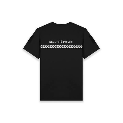 T-Shirt sécurité privée Noir – GK SAFETEK