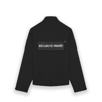 Softshell sécurité privée Noir – GK SAFETEK