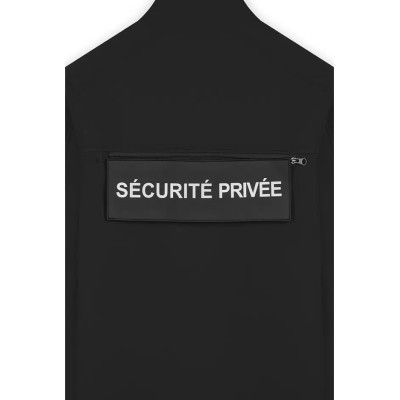 Softshell sécurité privée Noir – GK SAFETEK