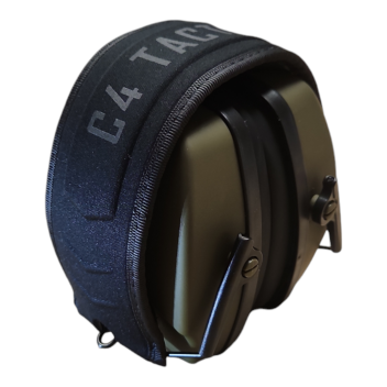 Casque Anti-Bruit Passive SNR 28dB Olive C4.Tactical