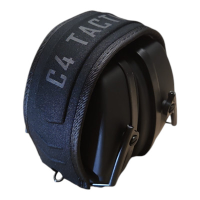 Casque Anti-Bruit Passive SNR 28dB Noir C4.Tactical