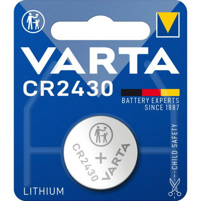 Pile Lithium x 1 CR2430 3V - VARTA