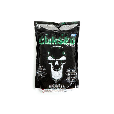 Billes 6mm 0.25G Cursed en sachet de 4000 ASG