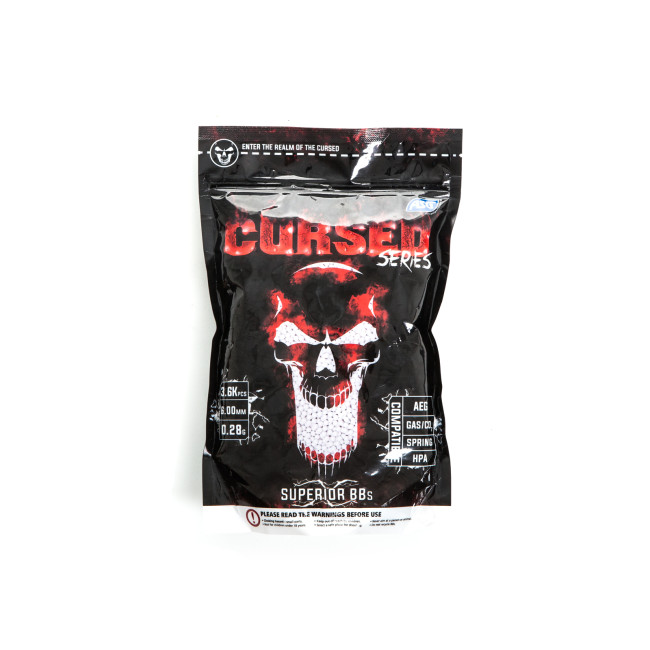 ASG-18233 Billes 6mm 0.28G Cursed en sachet de 3600 ASG by ADAROM