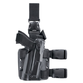 Holster Tactique 6395 ALS, LEV I - Glock 17 G1à4 - TLR1 / WL11 - Noir