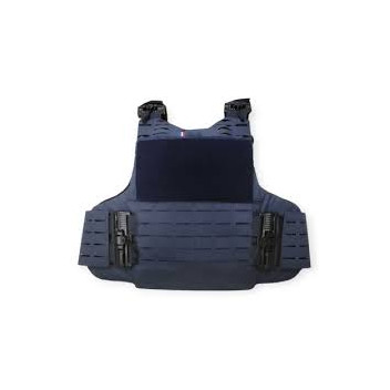 Gilet Parre Balles Quick Release laser cut IIIA Full Tactical PM Bleu Marin LPSA