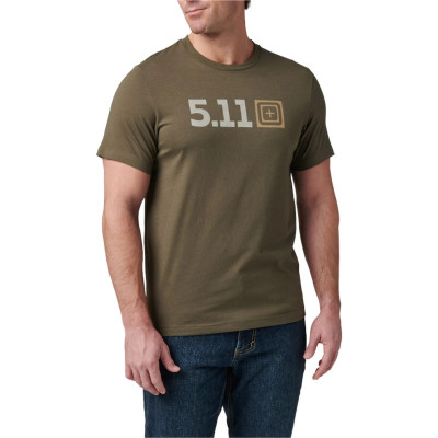 511-76166ABP T-shirt MC 5.11 Scope 5.11 Tactical 186 RANGER GREEN by ADAROM