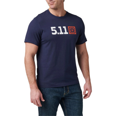 511-76166ABP T-shirt MC 5.11 Scope 5.11 Tactical 721 PACIFIC NAVY by ADAROM