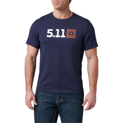 T-shirt MC 5.11 Scope 5.11 Tactical 721 PACIFIC NAVY