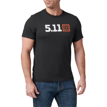 511-76166ABP T-shirt MC 5.11 Scope 5.11 Tactical 019 NOIR by ADAROM