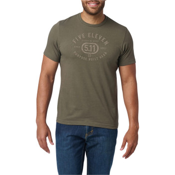 511-76166ABO T-shirt Purpose Crest V2 5.11 Tactical 186 RANGER GREEN by ADAROM