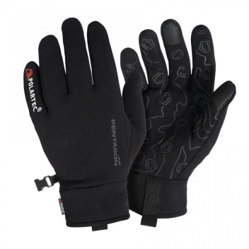 PTG-P20034 Gants URSUS POWER Stretch Polartec Noir Pentagon by ADAROM