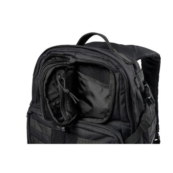 511-56563 Sac à dos Rush 24 2.0 5.11Tactical 019 NOIR ADAROM ouvert détaille