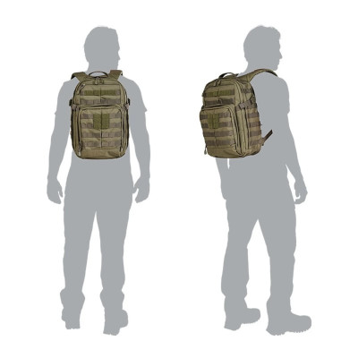 Sac à dos Rush 12 2.0 multicam 5.11 Tactical ADAROM face