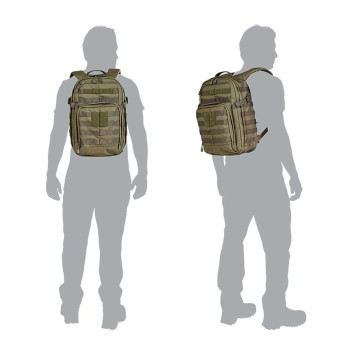 Sac à dos Rush 12 2.0 multicam 5.11 Tactical ADAROM portée