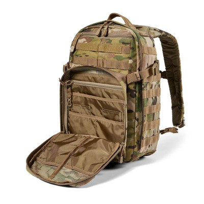 Sac à dos Rush 12 2.0 multicam 5.11 Tactical ADAROM face