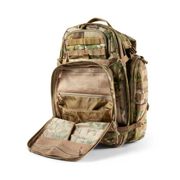 Sac à dos Rush 72 2.0 Multicam 5.11Tactical ouvert